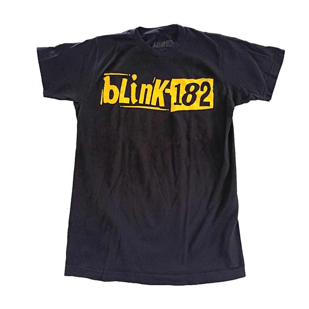 Blink 182 Official T-Shirt Black Men's Size Small